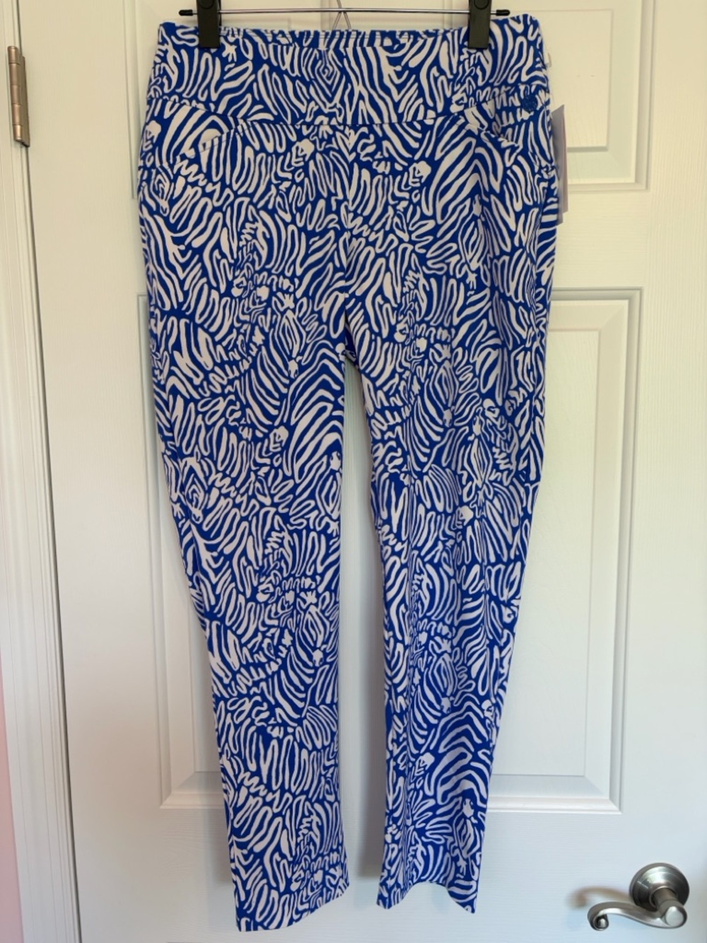 Lilly Pulitzer Corso Pant UPF 50+ in Martinique Blue, Size 8 NWT - Picture 3 of 12